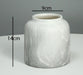 Grey Marble Ceramic Vase | Multiple Sizes