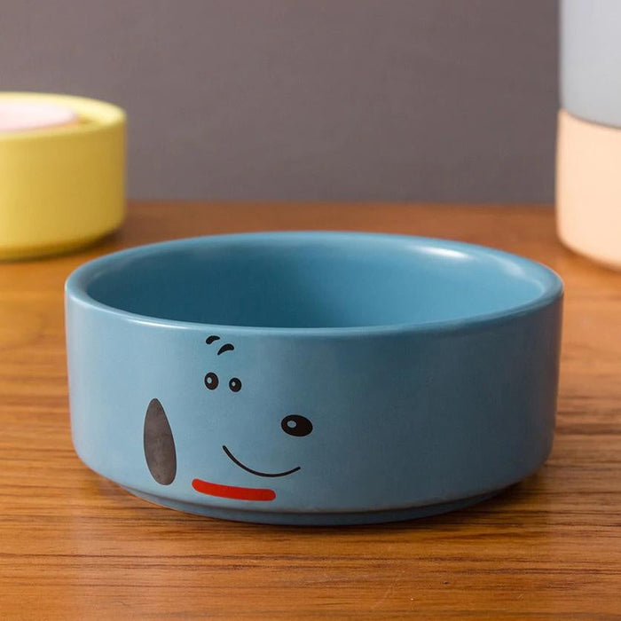 Ceramic Pet Bowl | Multiple Colors