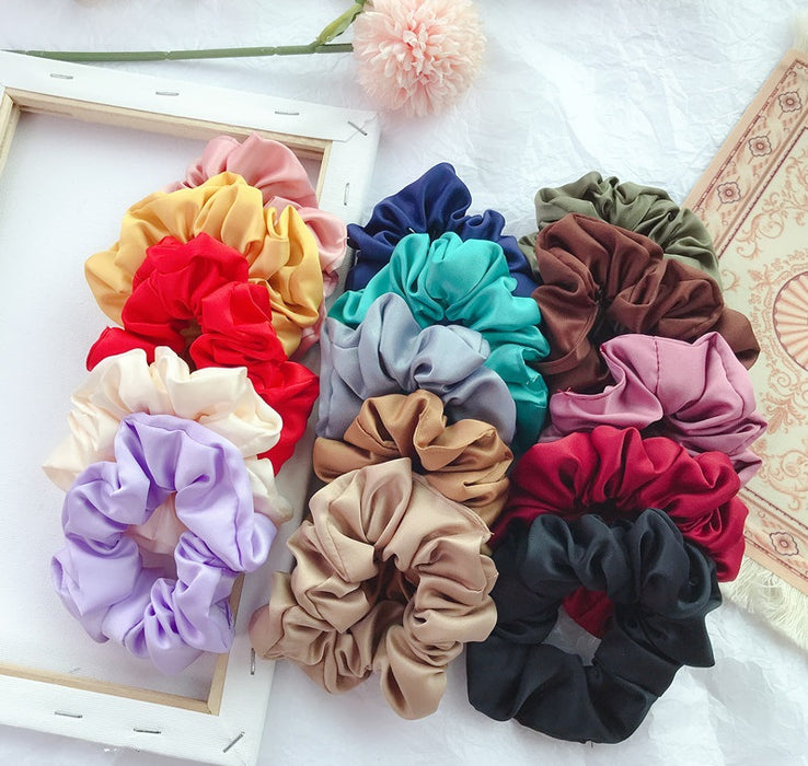 Satin Cloth Scrunchies | Multiple Colors