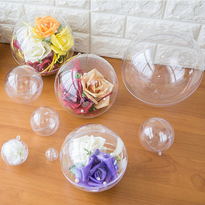 Transparent Plastic Decoration Ball | Multiple Sizes-sourcy-global.myshopify.com-