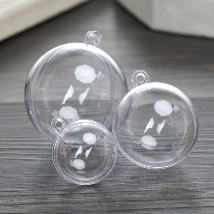 Transparent Plastic Decoration Ball | Multiple Sizes