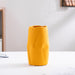 Bright Orange Ceramic Vase