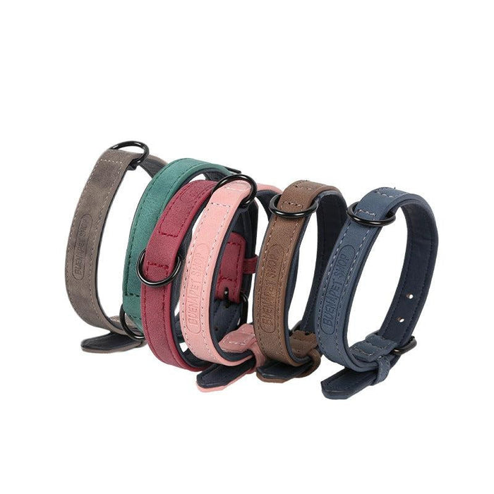 Adjustable Comfy Leather Collars | Multiple Styles