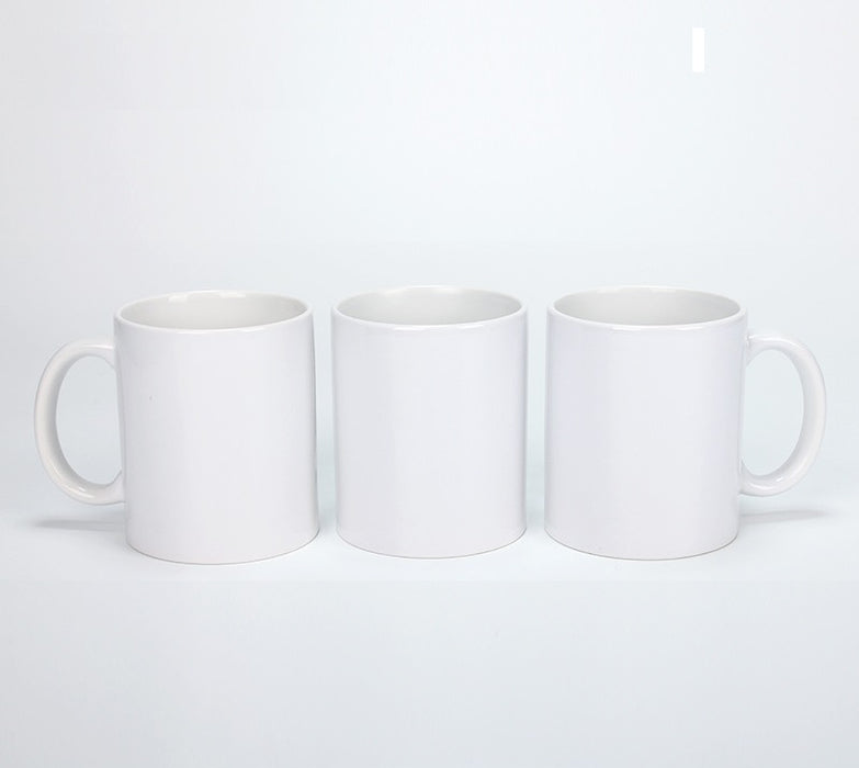 Plain White Mug 3