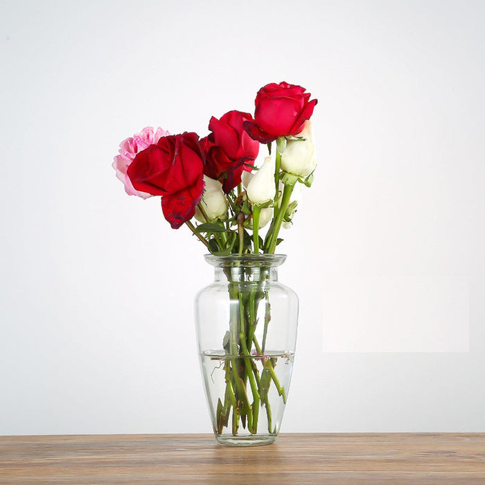 Clear Glass Vase | 20 cm
