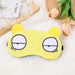 Sleeping mask 2--Yellow