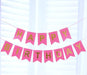 Happy Birthday & Flower Banners | Multiple Colors