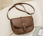 Textured Faux Leather Saddle Bag-sourcy-global.myshopify.com-