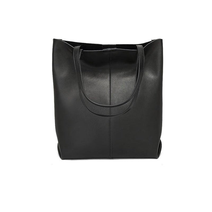 Faux Leather Large Tote Bag | Multiple Colors