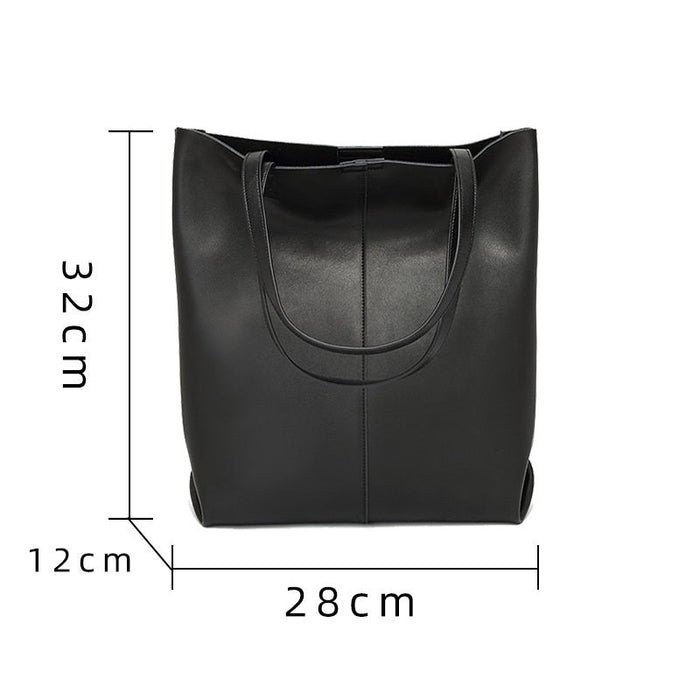 Faux Leather Large Tote Bag | Multiple Colors