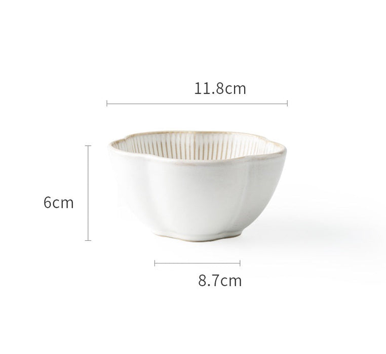 White Petal-Shaped Bowl/Plate | Multiple Styles