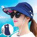 Sun Hat 4--Dark blue with pearls-sourcy-global.myshopify.com-