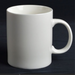 Plain White Mug | Multiple Styles & Sizes