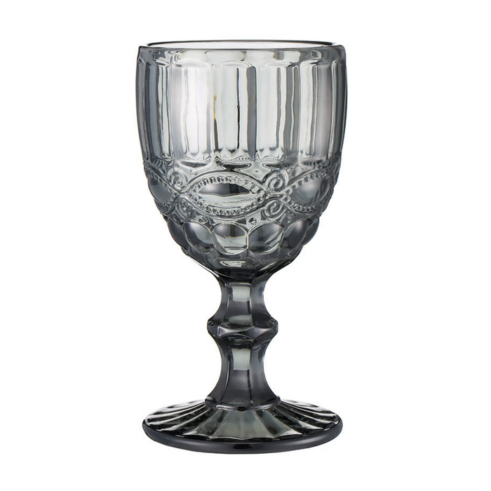 Gray Vintage Wine Glass | Multiple Styles