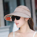 Sun Hat 4--Dark blue with pearls-sourcy-global.myshopify.com-