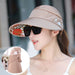 Sun Hat 4--Dark blue with pearls-sourcy-global.myshopify.com-