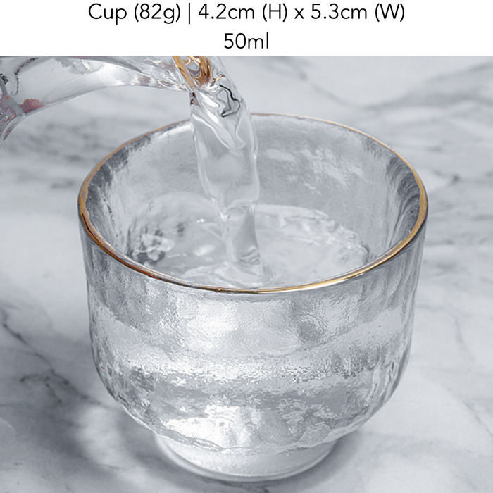 Japanese Style Frosted Glassware | Set Available-sourcy-global.myshopify.com-