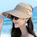 Sun Hat/Visor with Floral Beads | Multiple Colors-sourcy-global.myshopify.com-