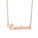 Stainless Steel Name Necklace | Customizable Design