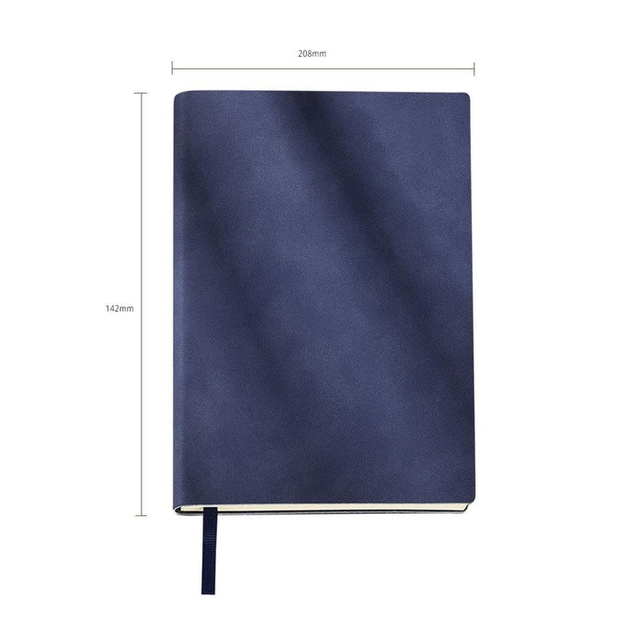 A5 Leather Business Notebook | Customizable Logo