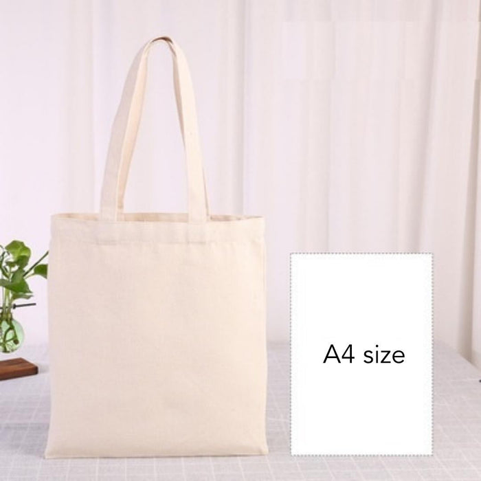 Canvas Tote Bag | Customizable Image or Logo