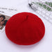 Beret Hat 2--Red