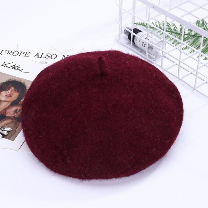 Beret Hat 2--Red-sourcy-global.myshopify.com-