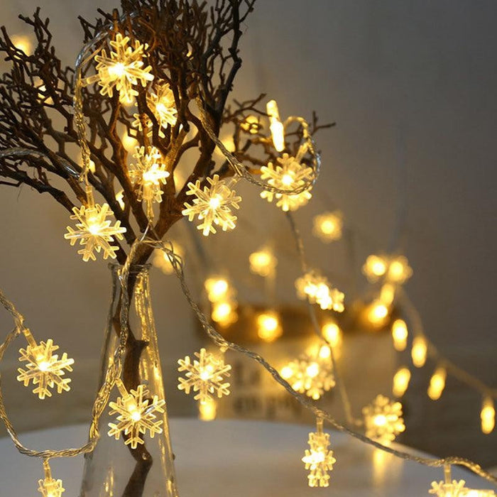 LED Snowflake String Fairy Lights | Multiple Styles/Sizes-sourcy-global.myshopify.com-