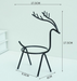 Ceramic Ashtray with Deer Style Stand | Multiple Colors