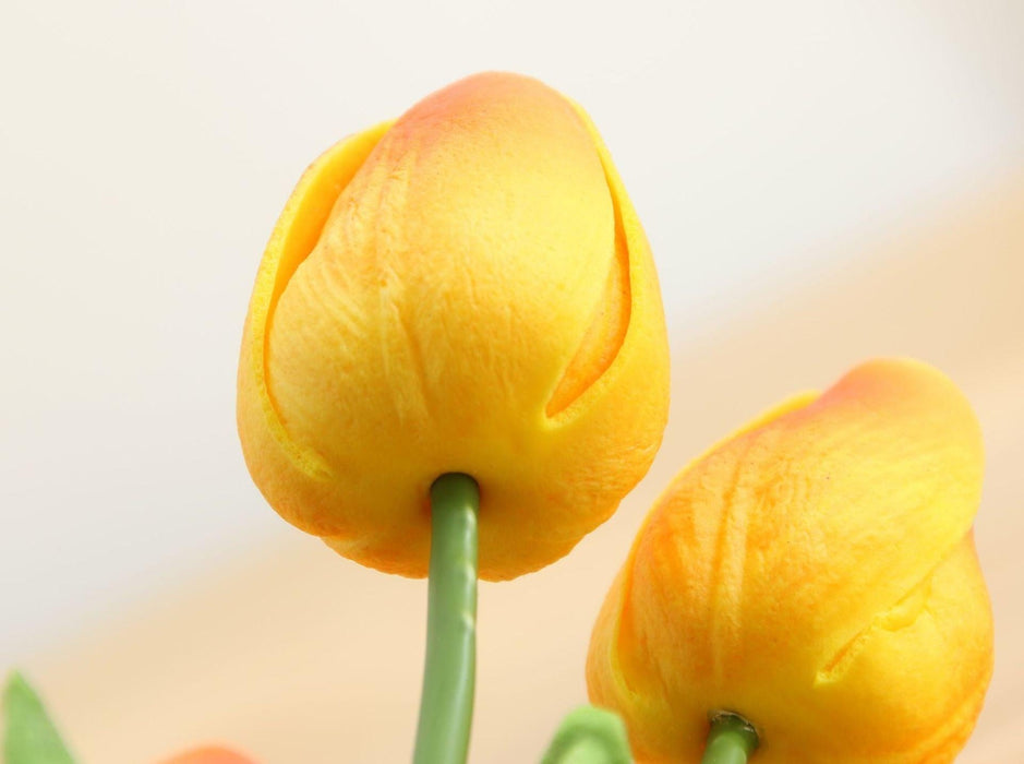 Artificial tulips