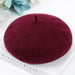 Beret Hat 6--Red