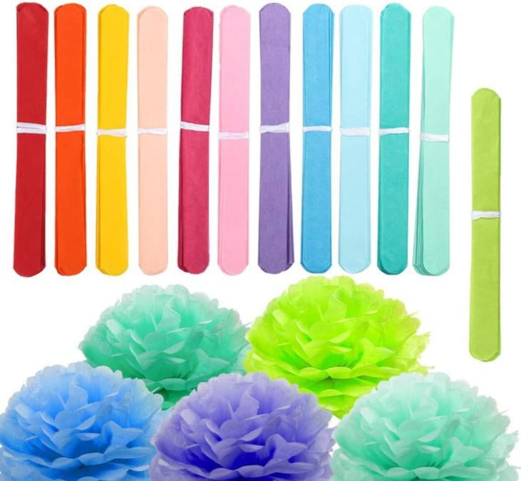 Colored Paper Flower and Banner Set-sourcy-global.myshopify.com-