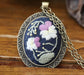 Embroidered Pendant Necklace - Floral | Multiple Styles