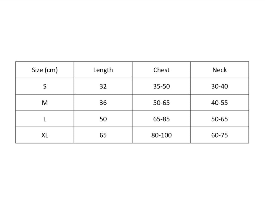 Autumn/Winter Elastic Dog Vest | Multiple Styles