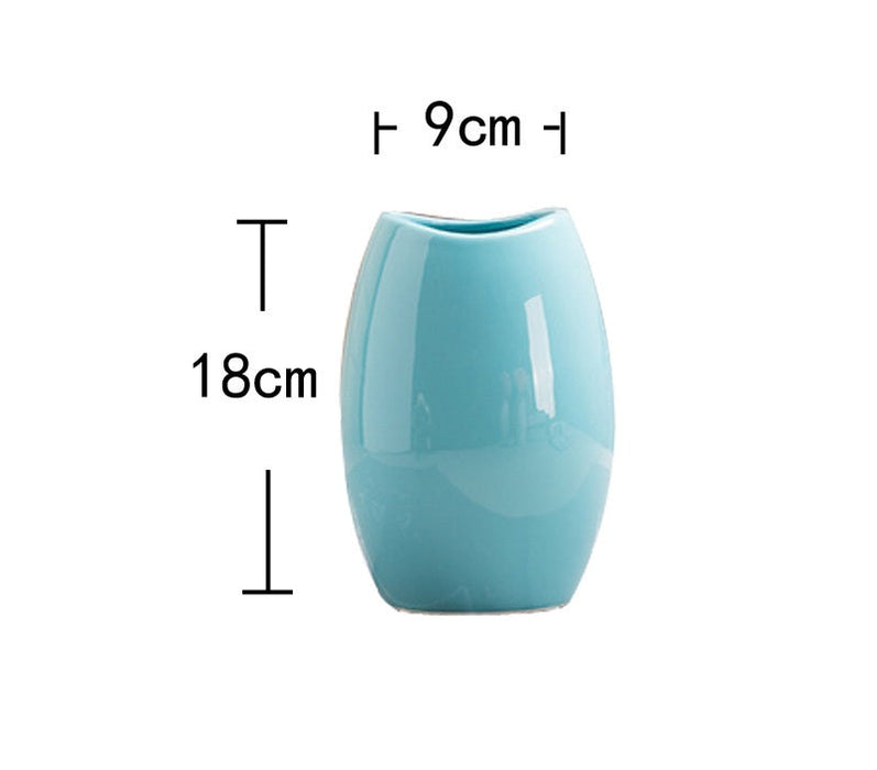 Blue Ceramic Vase | Multiple Sizes