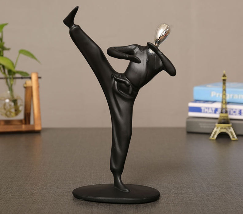Black Decorative Sports Figurine | Multiple Styles