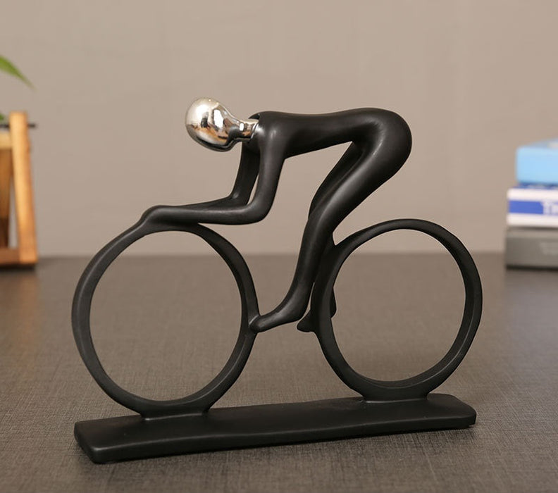 Black Decorative Sports Figurine | Multiple Styles-sourcy-global.myshopify.com-