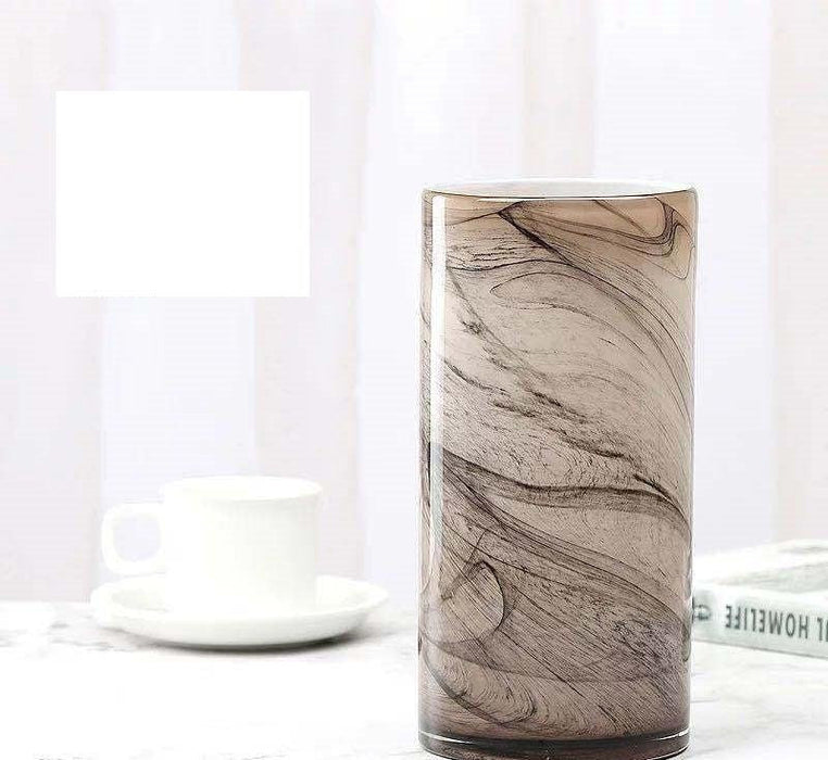 Marble Glass Vase | Multiple Colors/Sizes