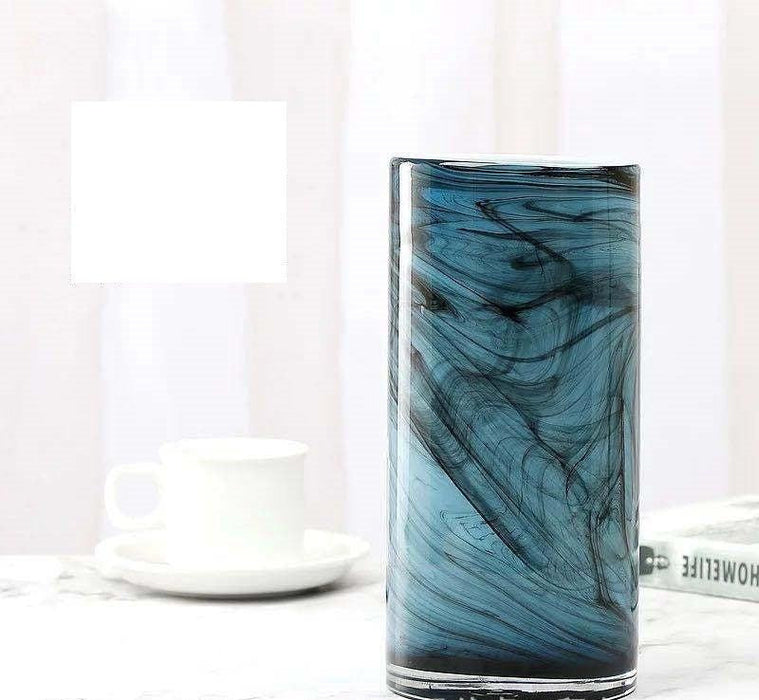 Marble Glass Vase | Multiple Colors/Sizes