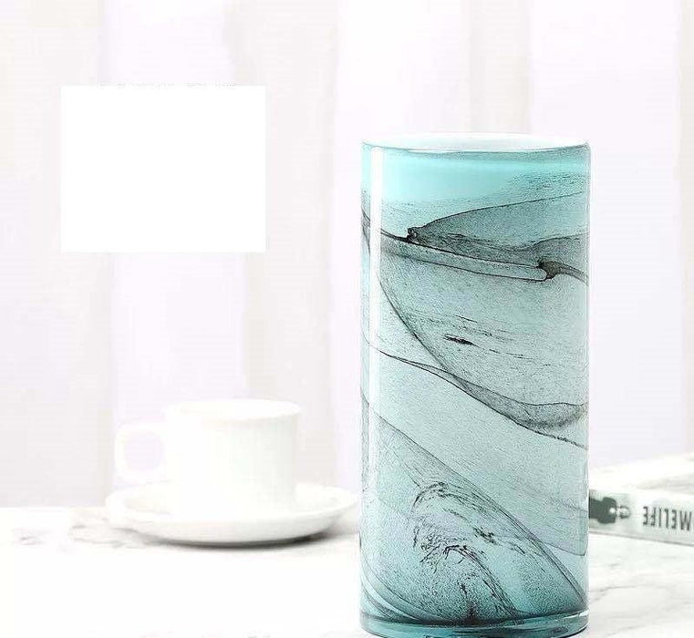 Marble Glass Vase | Multiple Colors/Sizes