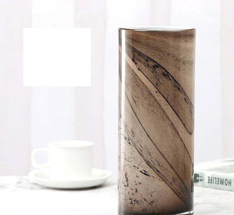 Marble Glass Vase | Multiple Colors/Sizes