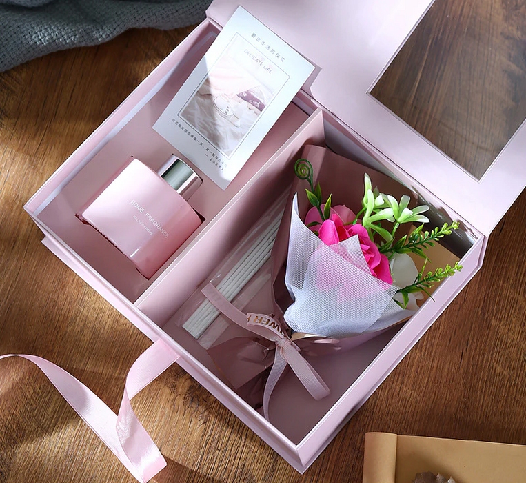 Home Fragrance & Flower Gift Set | Multiple Styles