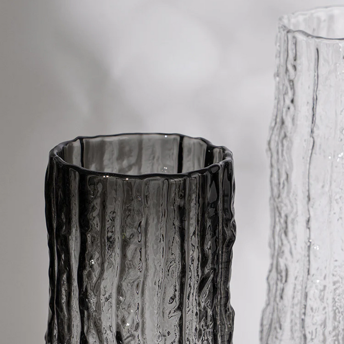 Cylindrical Glacier Flower Vase | Multiple Styles