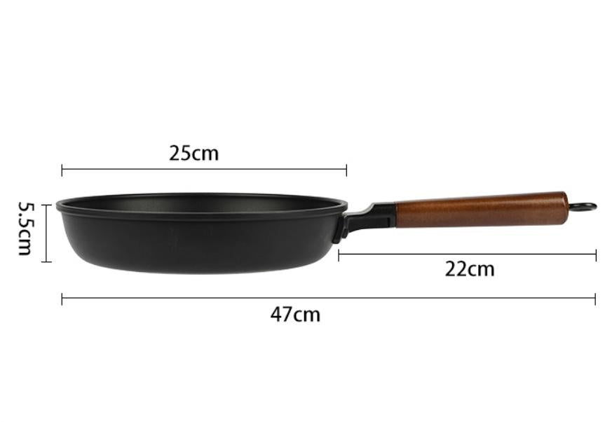 Cast Iron Non-stick Pan (Set of 3)