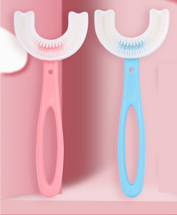 U-Shaped Silicone Baby Toothbrush | Multiple Styles
