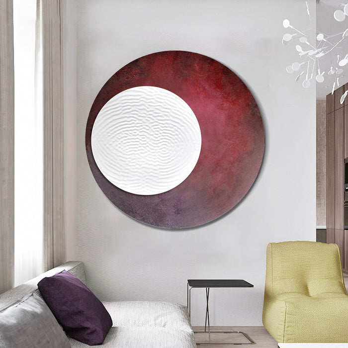 3D Circular Duo Mural | Multiple Colors