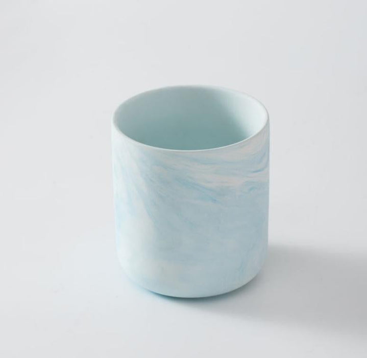 Marble Style Ceramic Candle Jar | Multiple Colors-sourcy-global.myshopify.com-