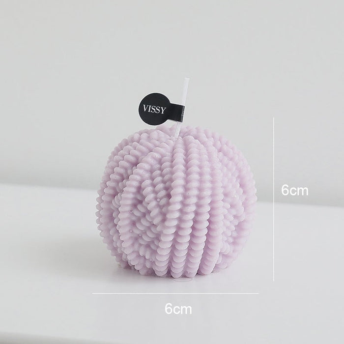 Rope Ball Candle｜Multiple Colors