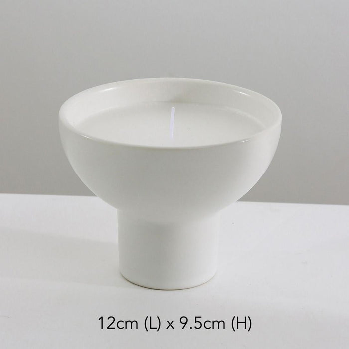 Ceramic Candle Cup | Multiple Colors