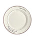 French Vintage Style Plate | White